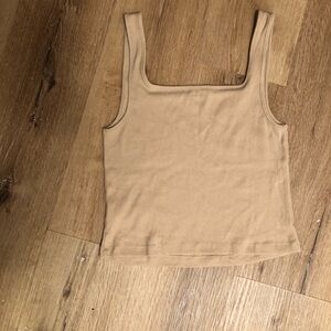 New Without Tag Tan Old Navy Crop Top